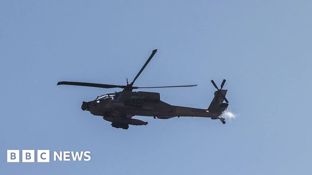 Trump says Iran shot down US helicopter and vows to respond